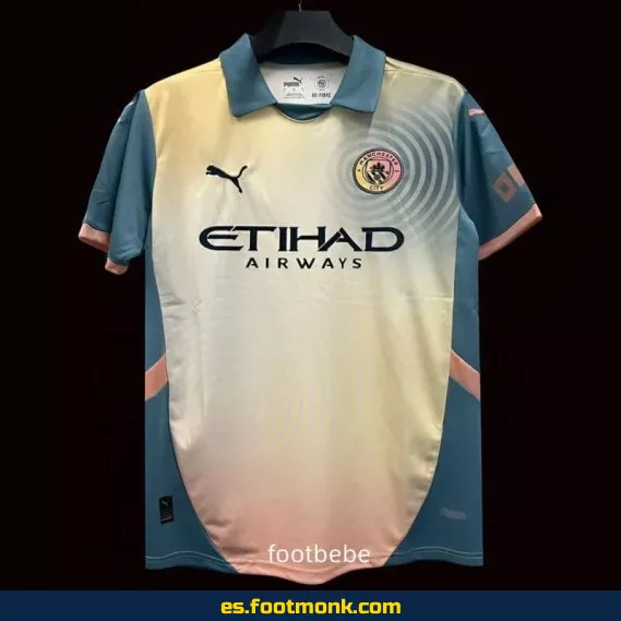 Camiseta Oficial Manchester City 2024-2025 Edición Especial Noel Gallagher – Tercera Equipación
