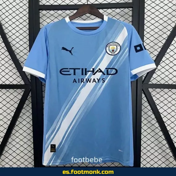 Camiseta Oficial Manchester City Local 2025-2026 - Nueva Temporada, Edición Limitada