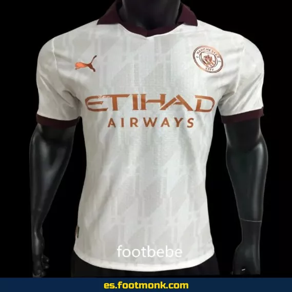 Camiseta Manchester City Away 2023-2024 Blanca – Edición Oficial