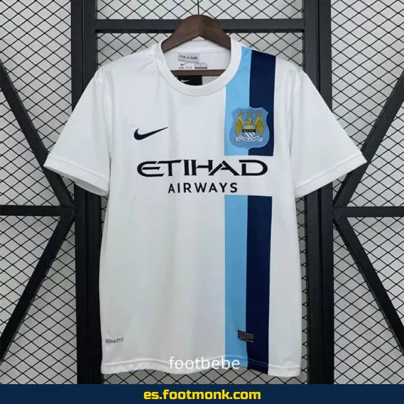 Camiseta Vintage Manchester City Tercera Equipación 2013-2014 - Edición Retro