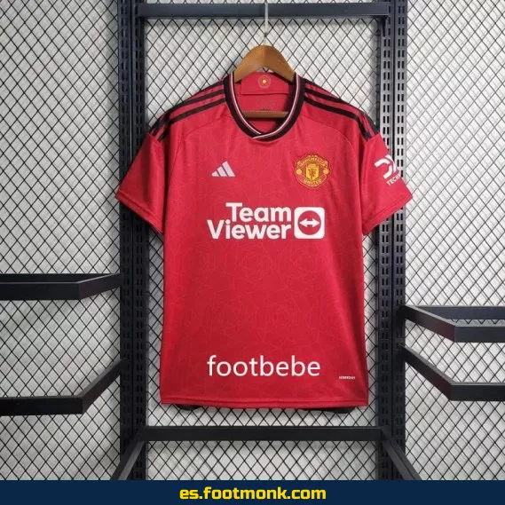 Camiseta Manchester United 2023-2024 Local Roja - Oficial