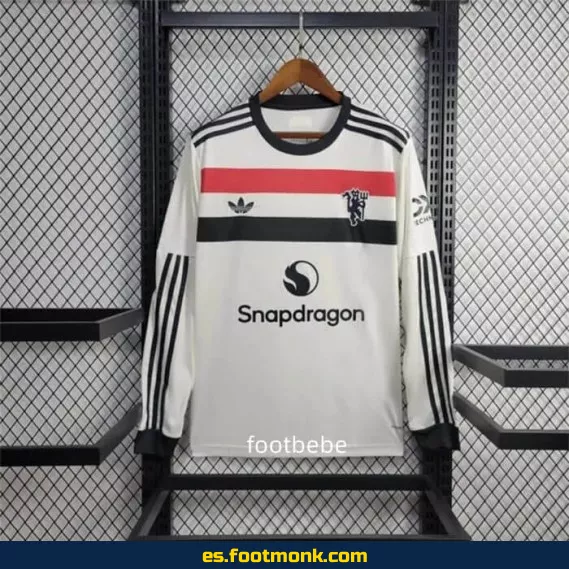 Camiseta Manchester United 2024-2025 Tercera Equipación Manga Larga – Oficial, Edición Especial