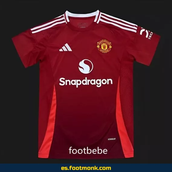 Camiseta Oficial Manchester United 2024-2025 Local - Nueva Temporada