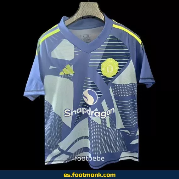 Camiseta de Portero Manchester United 2024-2025 Azul – Edición Oficial
