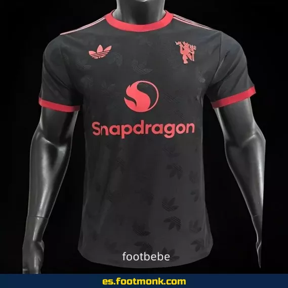 Camiseta Manchester United 2024-2025 Negra Edición Especial - Oficial