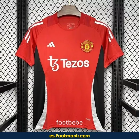 Camiseta Oficial Manchester United 2024-2025 Roja - Nueva Temporada