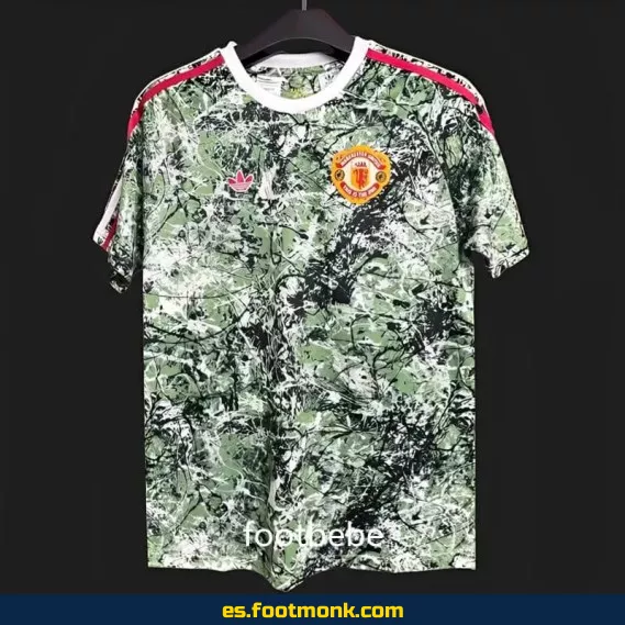 Camiseta Manchester United 2024-2025 Edición Stone Roses – Oficial, Personalizada y Exclusiva
