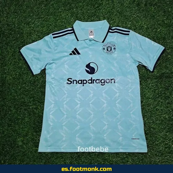 Camiseta Oficial Manchester United 2025-2026 Azul – Edición Nueva Temporada