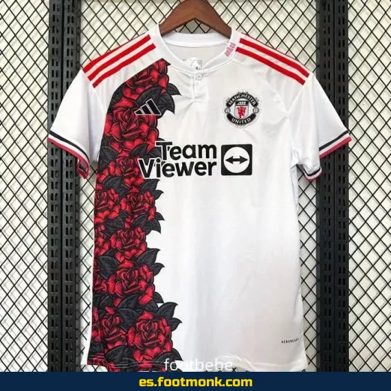 Camiseta Manchester United 2025-2026 Concepto Blanco - Edición Especial - Oficial - Envío a Domicilio