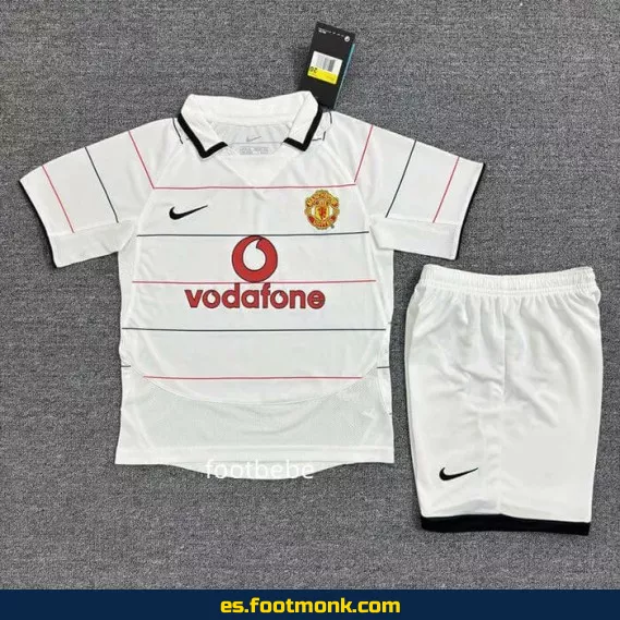 Camiseta Manchester United Infantil Tercera 2003-2005 - Edición Retro Oficial