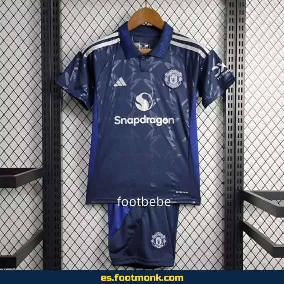 Camiseta Manchester United Niños 2024-2025 Tercera Equipación - Oficial