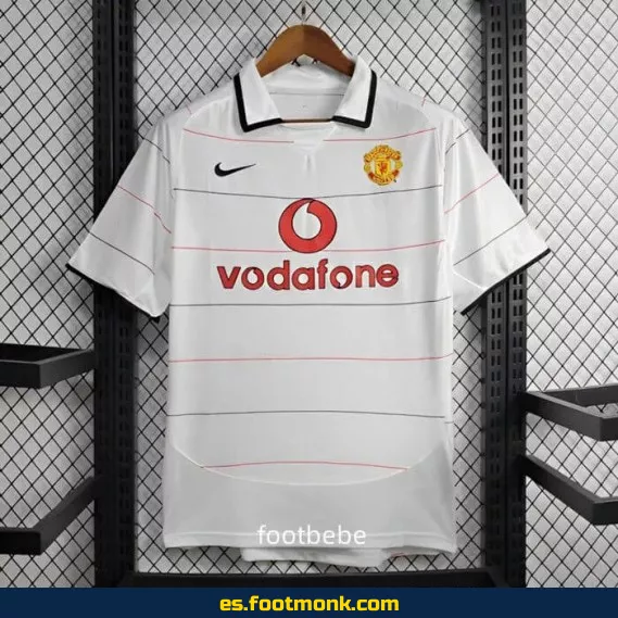 Camiseta Manchester United Vintage 2004-2006 Exterior - Edición Retro Oficial