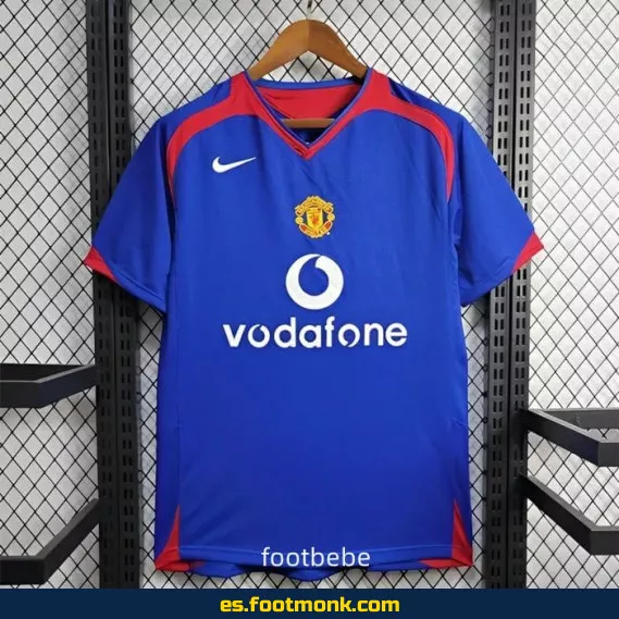 Camiseta Manchester United Vintage 2005-2006 Exterior – Edición Retro Oficial