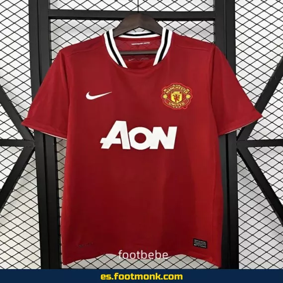 Camiseta Manchester United Vintage 2011-2012 Local - Edición Retro - Fútbol Clásico