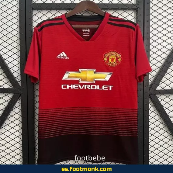 Camiseta Manchester United Vintage 2018-2019 Local - Edición Retro Oficial