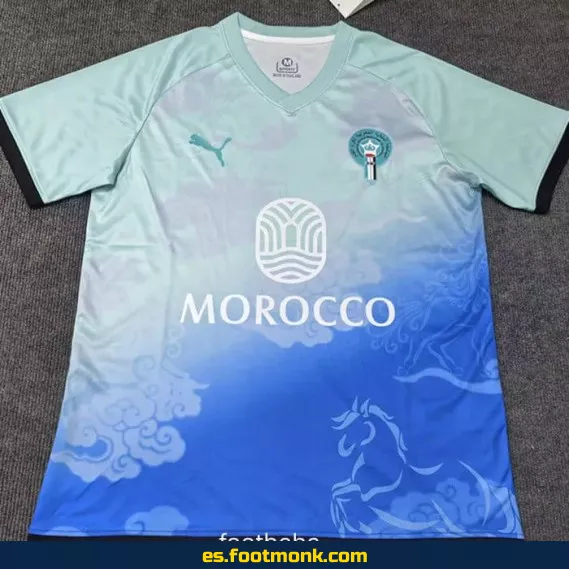 Camiseta de Fútbol Marruecos 2025-2026 Edición Especial Azul – Diseño Exclusivo