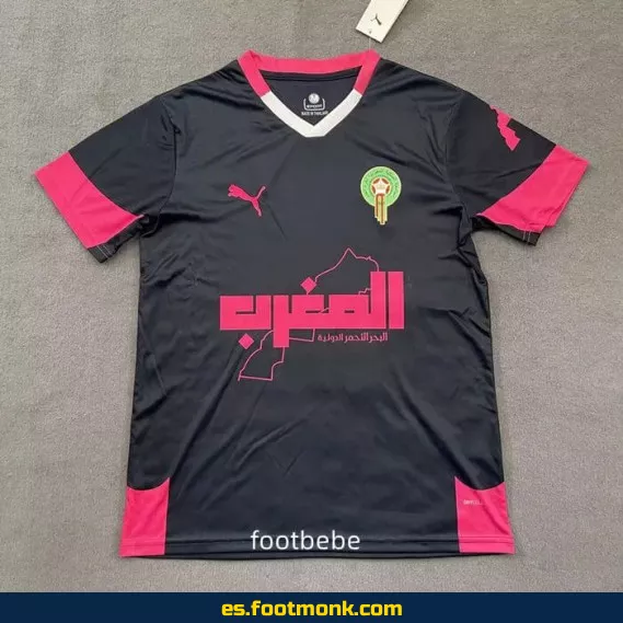 Camiseta Marruecos 2025-2026 Edición Especial Negra – Diseño Exclusivo