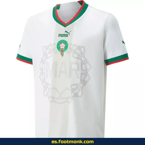 Camiseta de Fútbol de Marruecos Mundial 2022 - Edición Exterior
