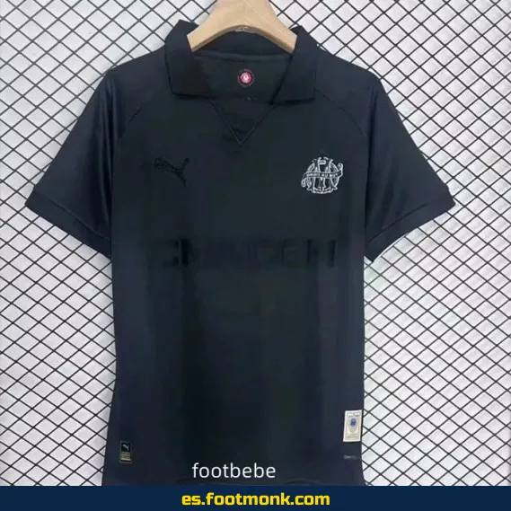 Camiseta Olympique de Marseille 2024-2025 125 Aniversario Negra - Edición Especial