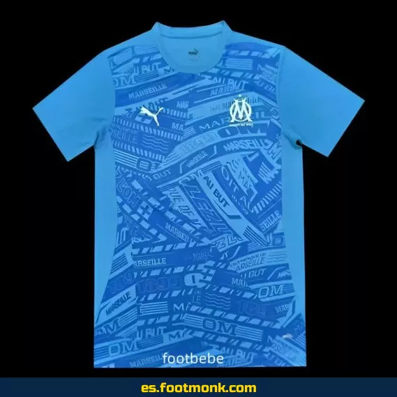 Camiseta de Entrenamiento Olympique de Marseille 2024-2025 Azul – Edición Oficial