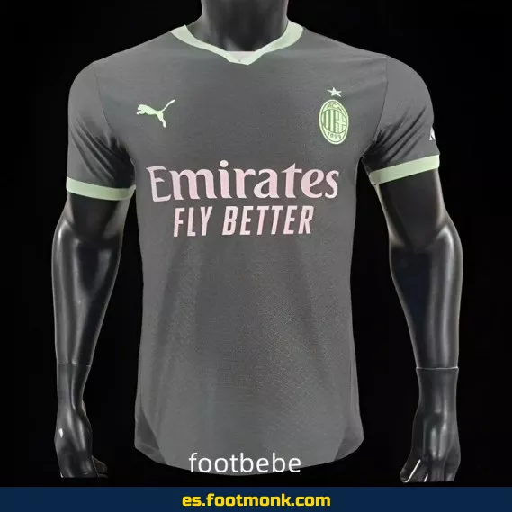 Camiseta Tercera Equipación AC Milan 2024-2025 - Edición Oficial