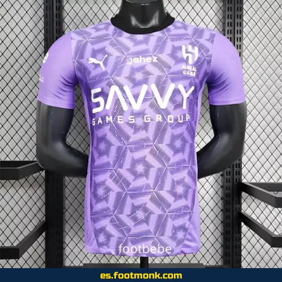 Camiseta Oficial Al-Hilal Saudi 2024-2025 Tercera Edición Violeta – Colección Nueva Temporada