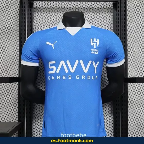Camiseta Oficial Al-Hilal Saudi 2024-2025 Azul – Edición Match