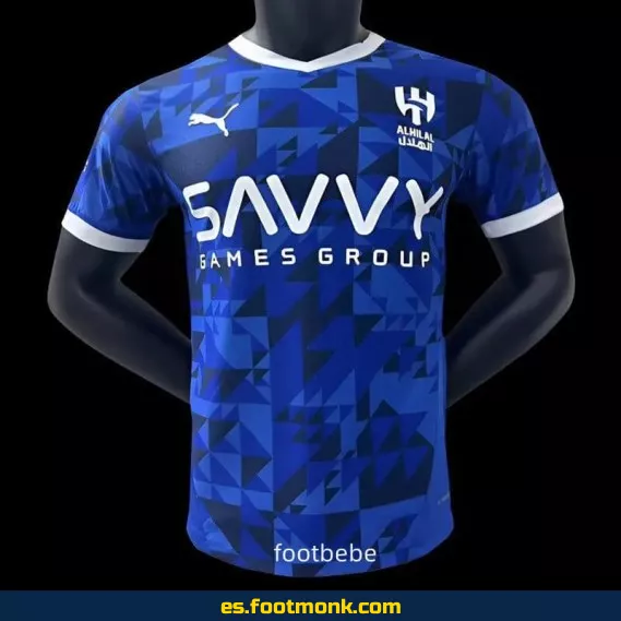 Camiseta Oficial Al-Hilal Saudi 2024-2025 Local Azul - Edición Especial, Nueva Temporada