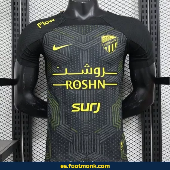 Camiseta Tercera Equipación Al Ittihad 2024-2025 Negra - Edición Especial
