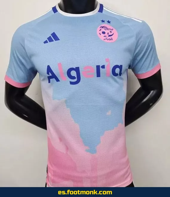 Camiseta Oficial de la Selección de Argelia 2024-2025 - Azul - Edición Especial