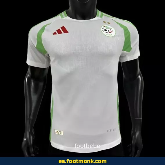 Camiseta Oficial de la Selección de Argelia Local 2024-2025 - Edición Especial