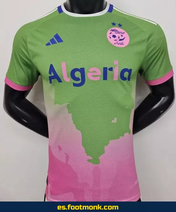 Camiseta Oficial de la Selección de Argelia 2024-2025 - Verde - Edición Especial