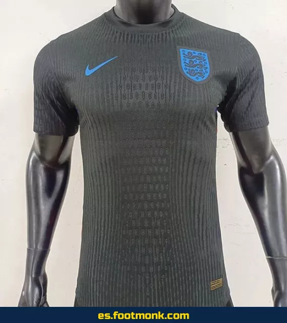 Camiseta Oficial Inglaterra 2025 Negra - Edición Especial
