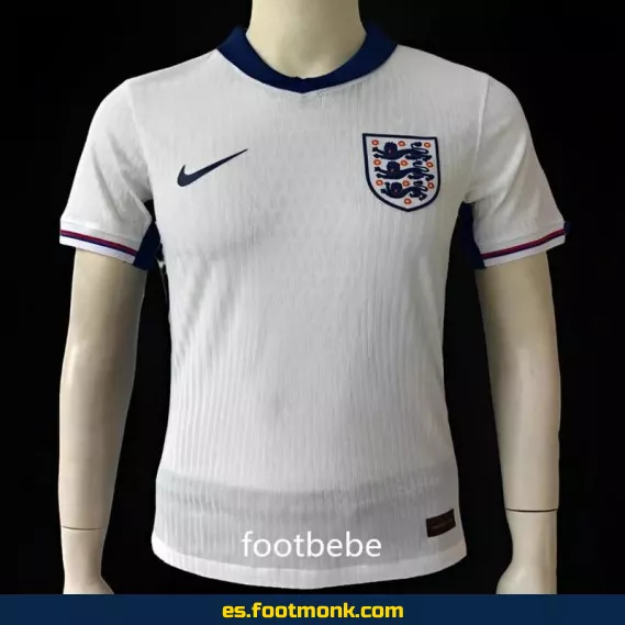 Camiseta Oficial Inglaterra Euro 2024 Local Blanca – Edición Especial