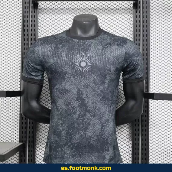 Camiseta Argentina 2024-2025 Edición Especial 'La Pulga' - Negro - Réplica Oficial