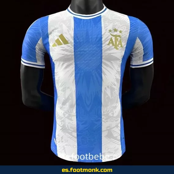 Camiseta Argentina 2024 Blanca y Azul Edición Especial – Concepto Match