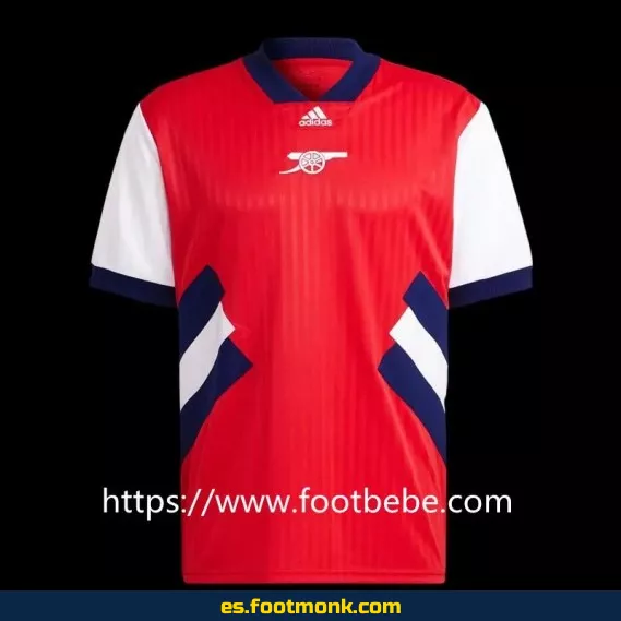 Camiseta Arsenal 2023 Edición Icons Remake - Roja (Réplica Oficial)