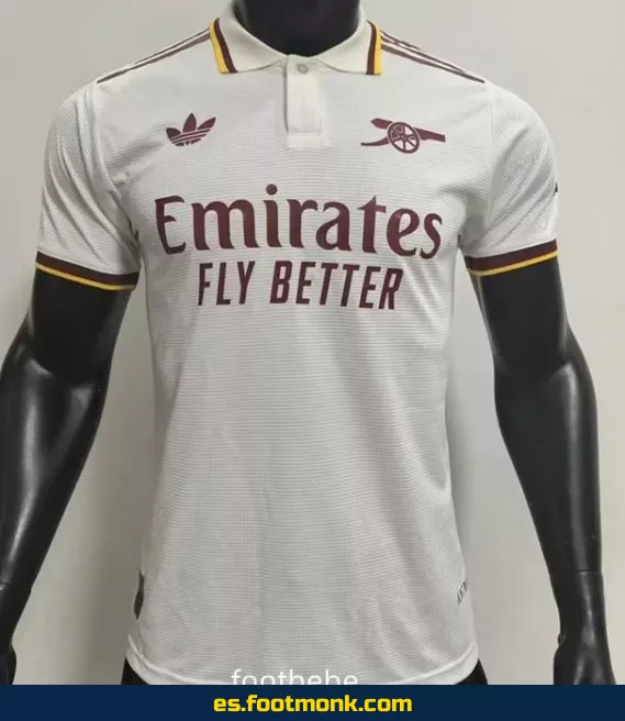 Camiseta Match Arsenal 2024-2025 Blanca Edición Especial - Oficial