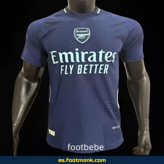 Camiseta Pre-Match Arsenal 2024-2025 Azul Marino – Edición Oficial