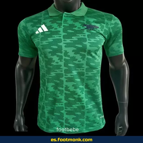 Polo Match Arsenal 2025 Verde – Camiseta Oficial de Fútbol Edición Especial