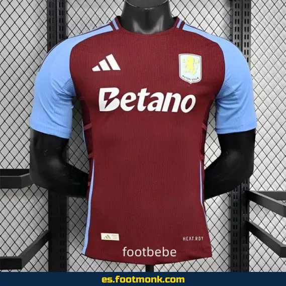 Camiseta Oficial Aston Villa Local 2024-2025 - Compra Online
