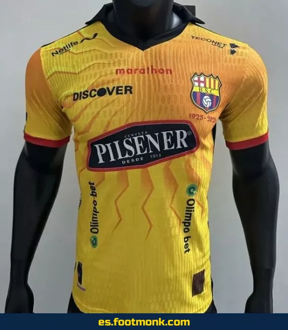 Camiseta Retro Barcelona 1925-2025 100 Aniversario Edición Limitada - Amarilla