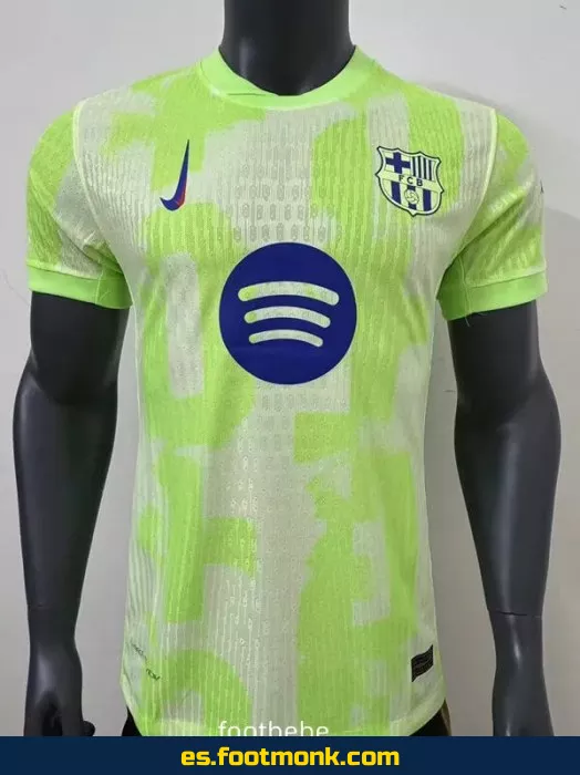 Camiseta FC Barcelona Tercera Equipación 2024-2025 Verde – Edición Oficial