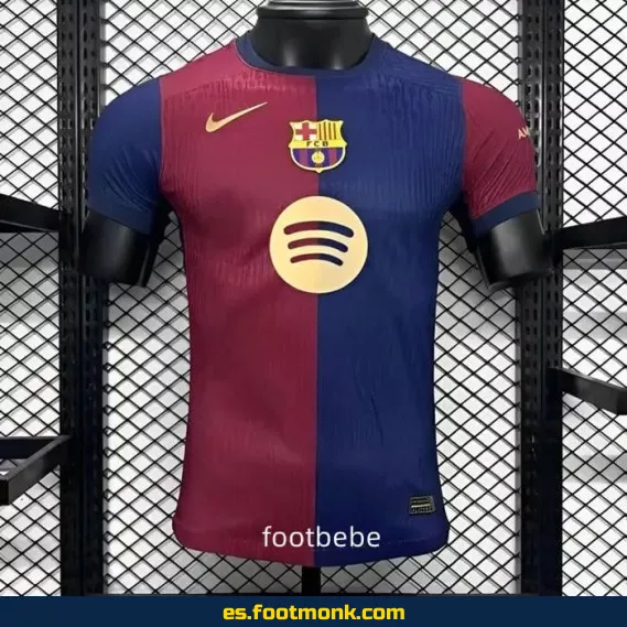 Camiseta Oficial del FC Barcelona 2024-2025 - Primera Equipación - Domicilio - Edición Limitada