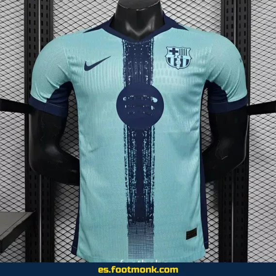 Camiseta Oficial FC Barcelona Match 2025-2026 Azul – Edición Especial