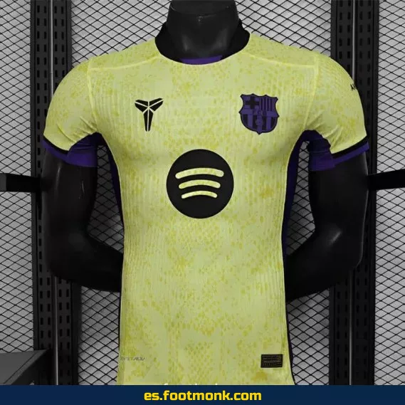 Camiseta Oficial FC Barcelona Match 2025-2026 Amarilla – Edición Especial