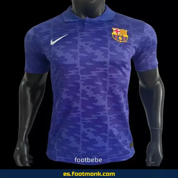Polo de Fútbol Barcelona 2025 - Edición Especial Violeta - Camiseta Oficial
