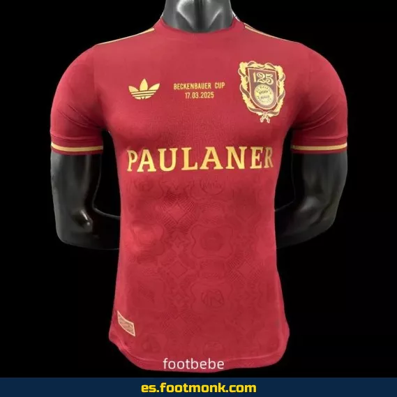 Camiseta Oficial Bayern Munich 2025 Edición Especial 125 Aniversario Beckenbauer – Tercera Equipación