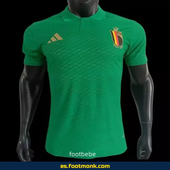 Polo Oficial de la Selección de Bélgica 2025 - Edición Verde