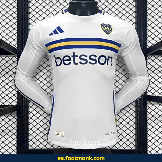 Camiseta Oficial Boca Juniors 2024-2025 Temporada Exterior Manga Larga – Edición Especial